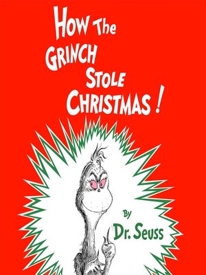cover image of How the Grinch Stole Christmas
